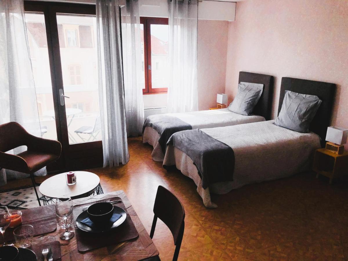 Paisible Studio Avec Agreable Loggia 2 Mn Du Centre Daire Aix-les-Bains Dış mekan fotoğraf