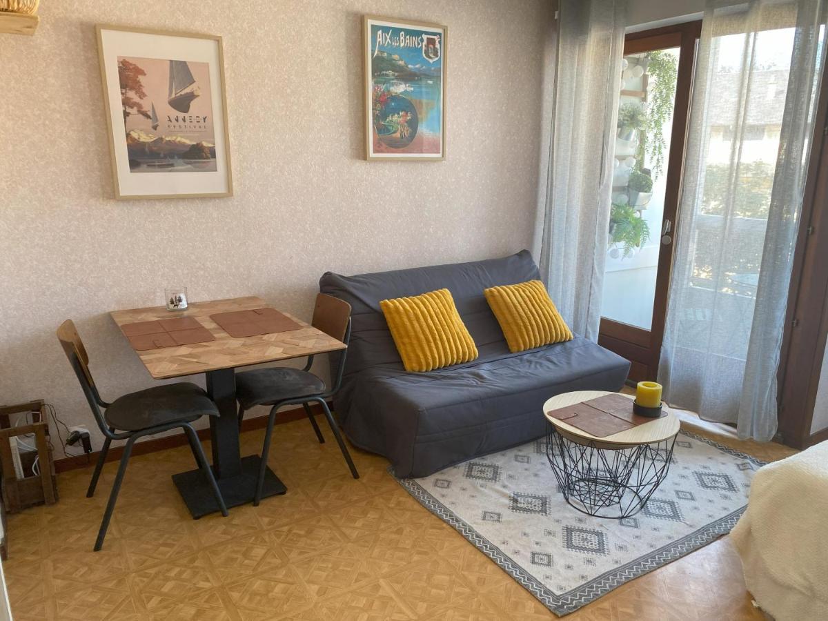Paisible Studio Avec Agreable Loggia 2 Mn Du Centre Daire Aix-les-Bains Dış mekan fotoğraf
